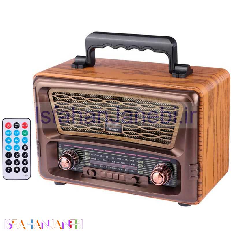 اصفهان جانبی-رادیو اسپیکر بلوتوثی رم و فلش خور Meier M-1806BT + ریموت کنترل