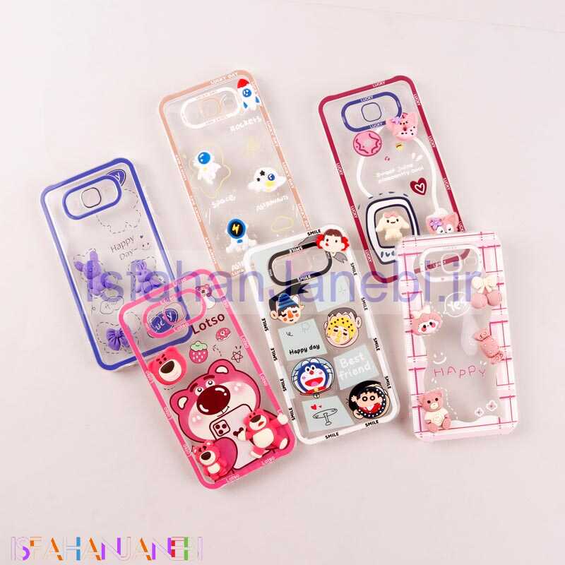 اصفهان جانبی-قاب عروسکی برجسته Highcopy محافظ لنزدار Samsung Galaxy J7 2015
