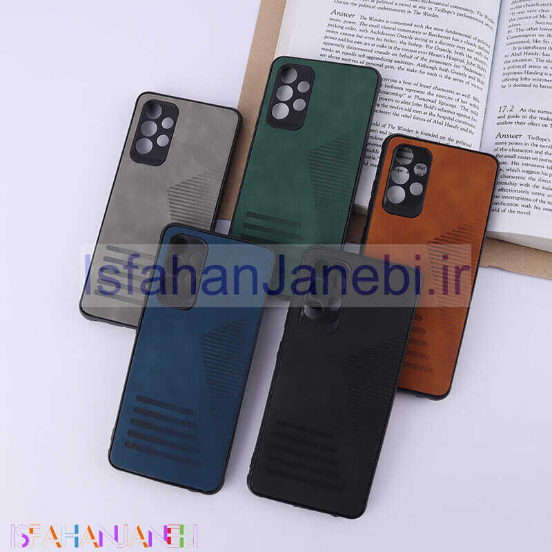 اصفهان جانبی-قاب چرمی Pro Camera سامسونگ Galaxy A32 4G محافظ لنزدار