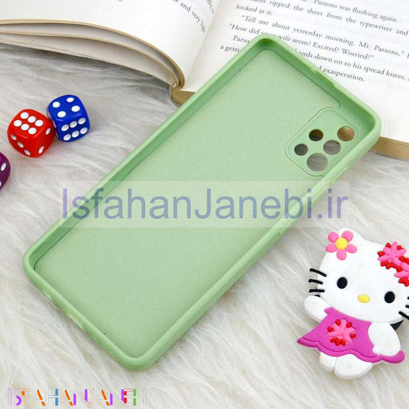 اصفهان جانبی-قاب سیلیکونی عروسکی محافظ لنزدار طرح دایناسور Samsung Galaxy A51