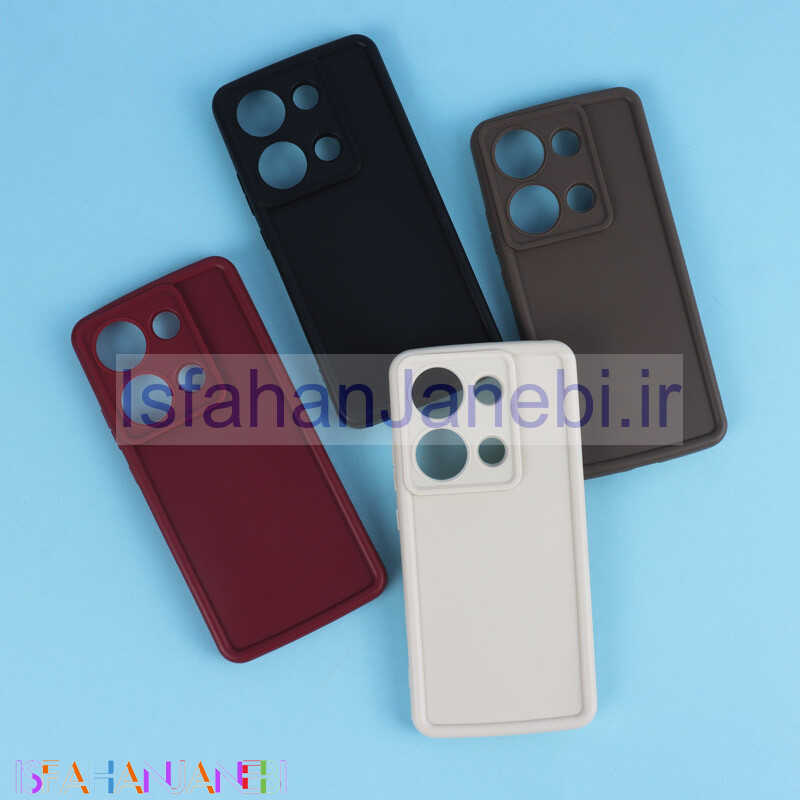 اصفهان جانبی-قاب سولید شیائومی Redmi Note 13 Pro 4G محافظ لنزدار