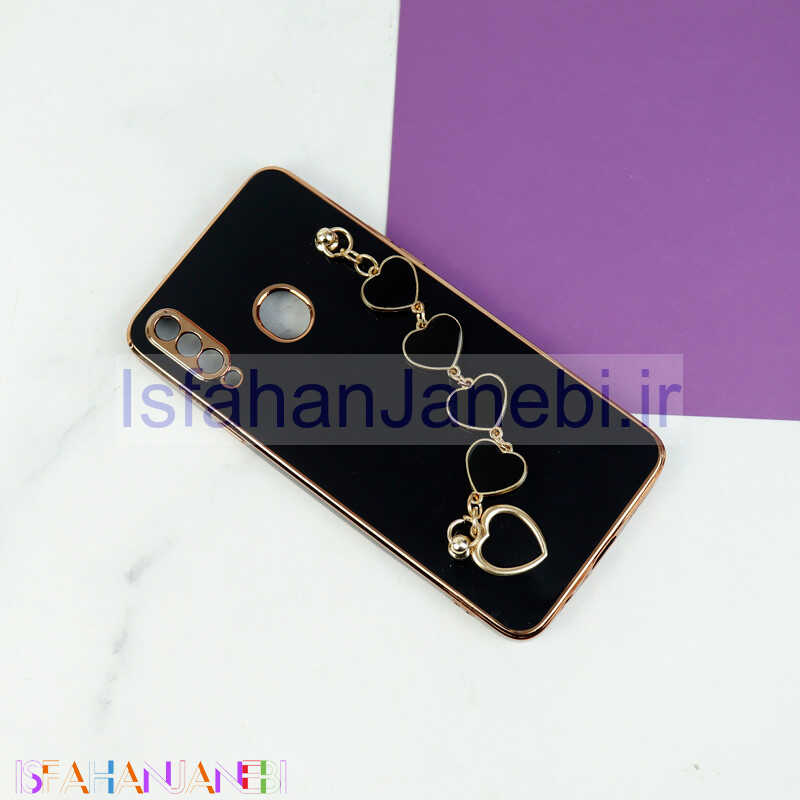 اصفهان جانبی-قاب My Case محافظ لنزدار + بند آویز Samsung Galaxy A20s