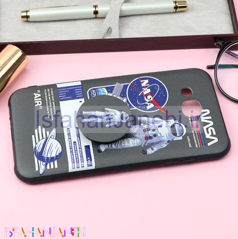 اصفهان جانبی-قاب فانتزی برجسته + پاپ سوکت کد19 سامسونگ J7