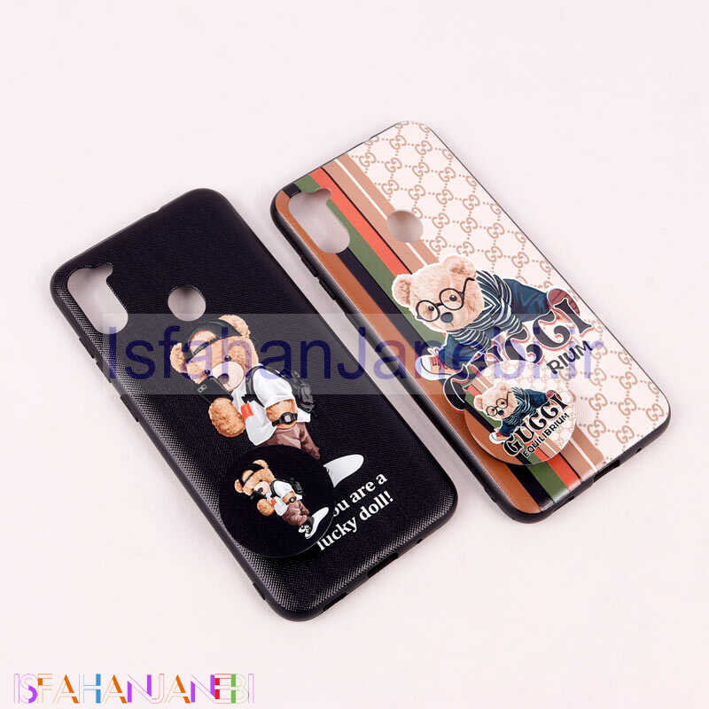 اصفهان جانبی-قاب فانتزی طرحدار پسرانه محافظ لنزدار + پاپ سوکت Samsung Galaxy A11 سری R