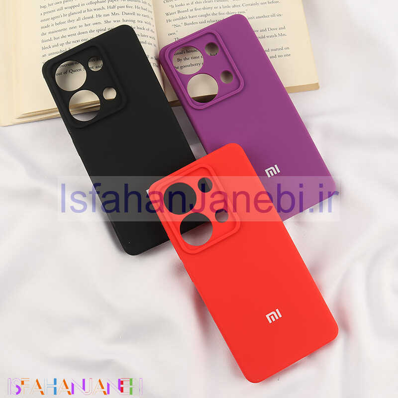 اصفهان جانبی-قاب سیلیکونی اصلی زیربسته شیائومی Poco M6 Pro 4G محافظ لنزدار
