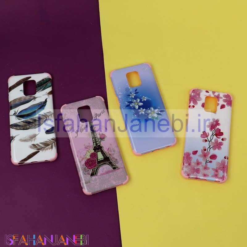 اصفهان جانبی-قاب فانتزی برجسته اکلیلی صورتی شیائومی Redmi Note 9s