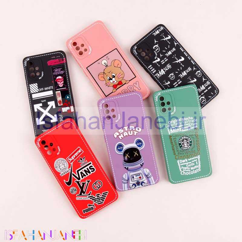 اصفهان جانبی-قاب محافظ لنزدار طرح دوخت Samsung Galaxy A51