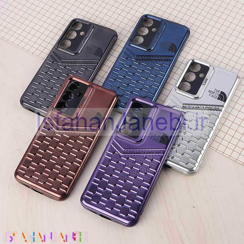 اصفهان جانبی-قاب ژله ای The North Face سامسونگ Galaxy S24 FE براق محافظ لنزدار