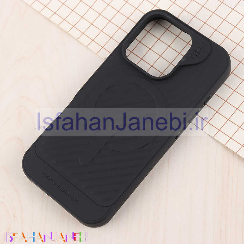 اصفهان جانبی-قاب سیلیکونی مگ سیف Gear4 آیفون iPhone 16 Pro