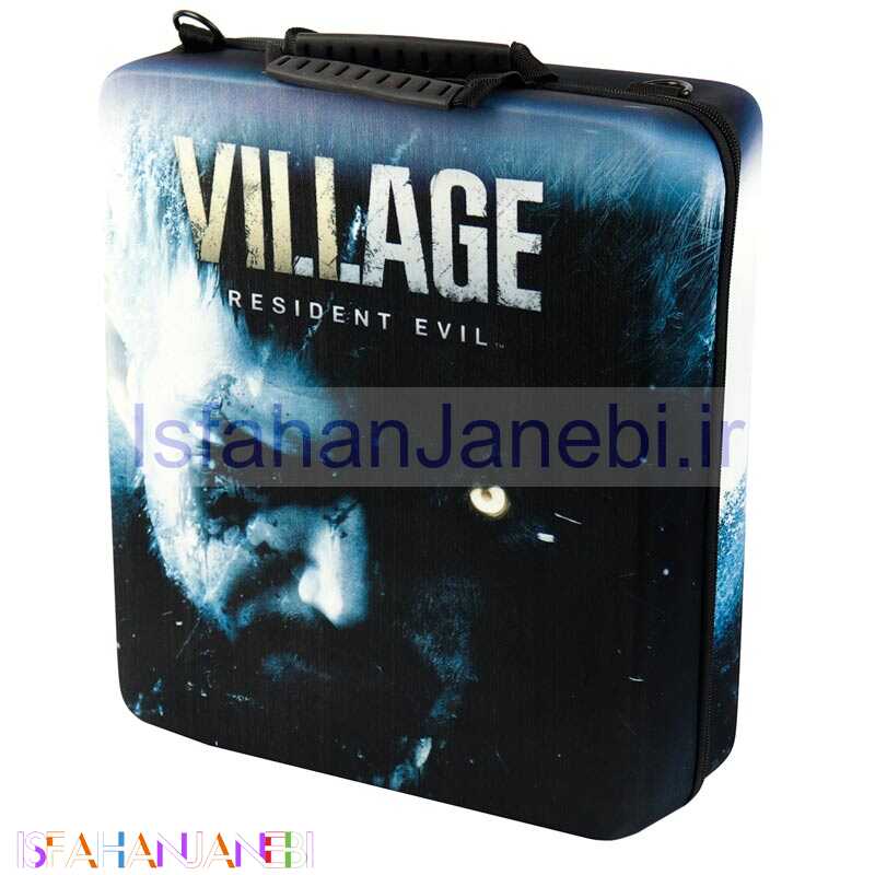 اصفهان جانبی-کیف کنسول بازی PS4 طرح Resident Evil Village