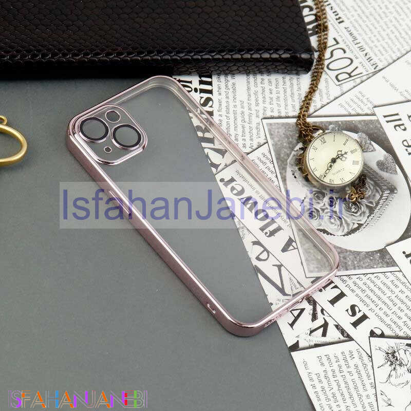 اصفهان جانبی-قاب ضد ضربه پشت شفاف محافظ لنز دار آیفون iPhone 13