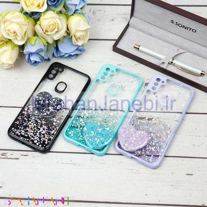 اصفهان جانبی-قاب محافظ لنزدار اکلیلی شفاف پاپ سوکت دار Samsung A11 / M11