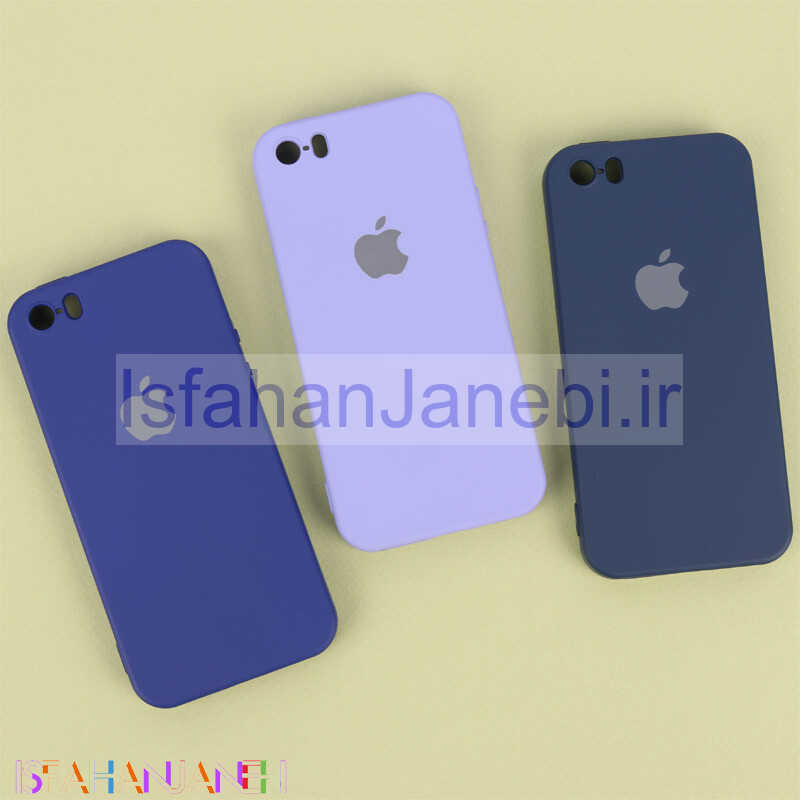 اصفهان جانبی-قاب سیلیکونی Highcopy زیر بسته محافظ لنزدار آیفون iPhone 5 / 5s