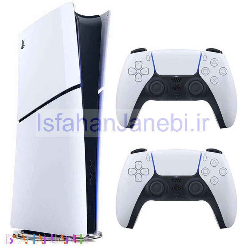 اصفهان جانبی-کنسول بازی سونی (Sony PlayStation 5 Slim Digital Edition 1TB SSD Single (V2000 + دسته اضافی سفید