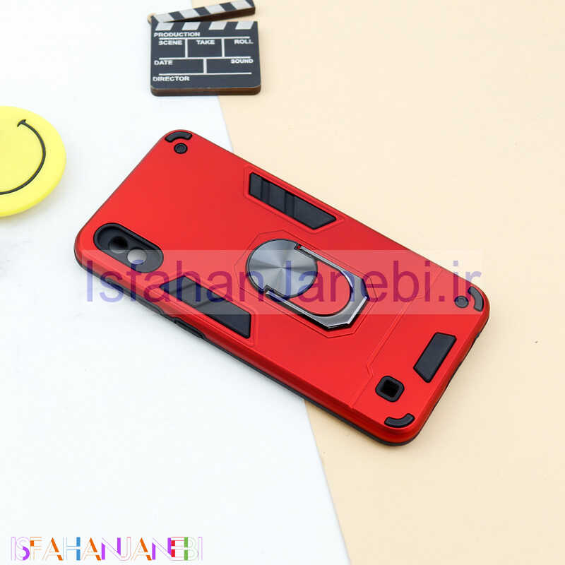 اصفهان جانبی-قاب ضد ضربه محافظ لنزدار هولدر دار بتمن Samsung Galaxy A10 سری A