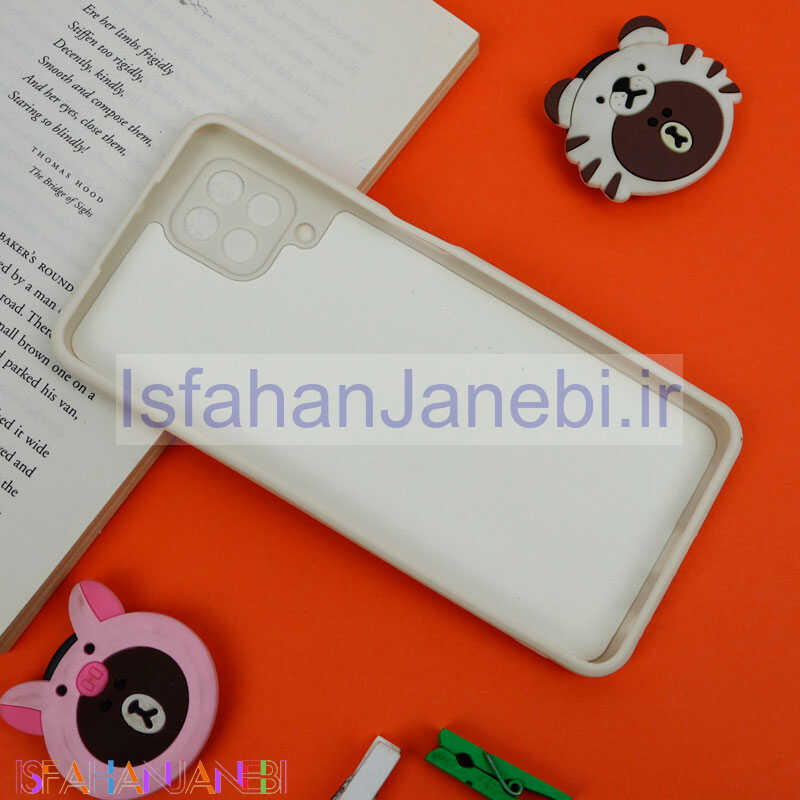 اصفهان جانبی-قاب سیلیکونی خرس TED محافظ لنزدار Samsung Galaxy A22 4G