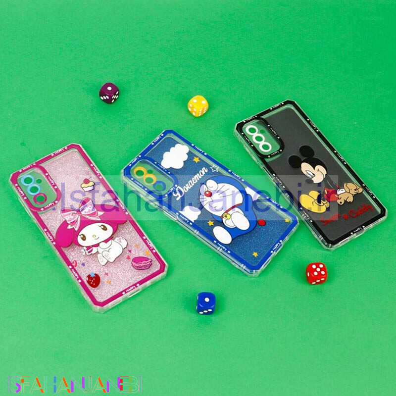 اصفهان جانبی-قاب عروسکی Pro Camera محافظ لنزدار اکلیلی Samsung Galaxy M52