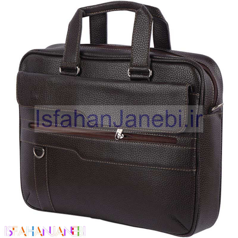 اصفهان جانبی-کیف اداری چرم کد 403