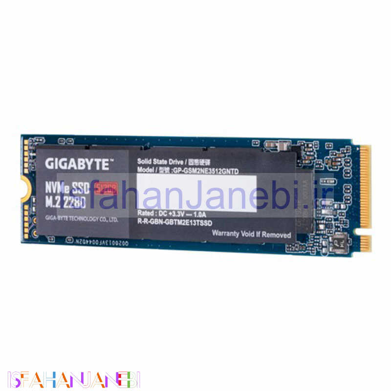اصفهان جانبی-حافظه SSD گیگابایت GIGABYTE GP-GSM2NE8512GNTD 512GB M.2