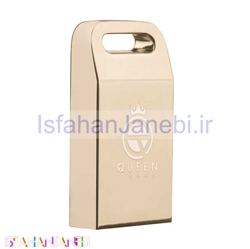 اصفهان جانبی-فلش 8 گیگ کوئین تک QUEEN TECH Unique رزگلد