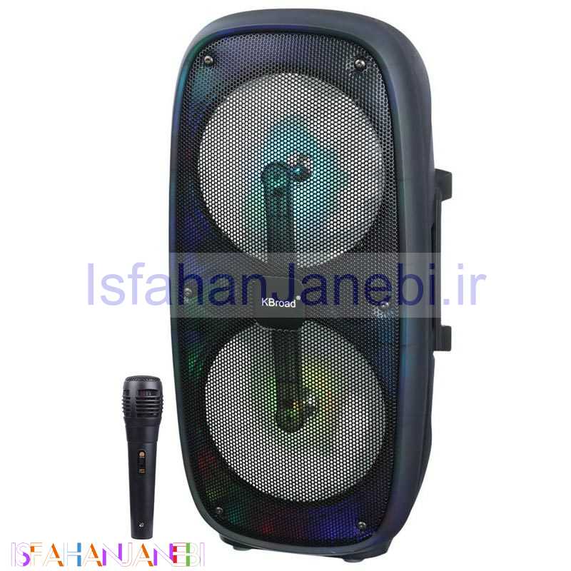اصفهان جانبی-اسپیکر بلوتوثی کی برود KTS-1906 + میکروفون