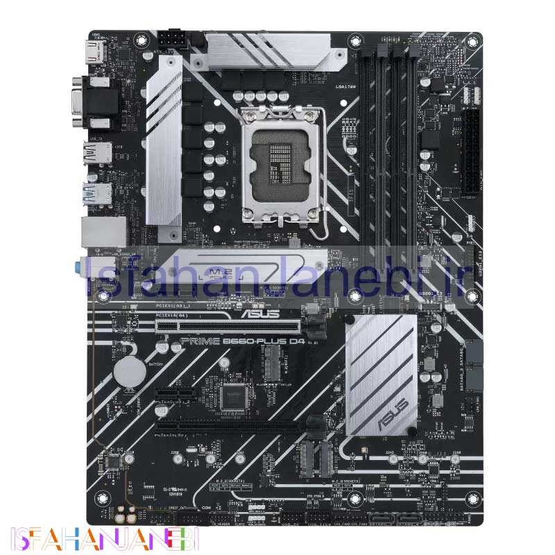 اصفهان جانبی-مادربرد ایسوس Prime B660 Plus D4 DDR4