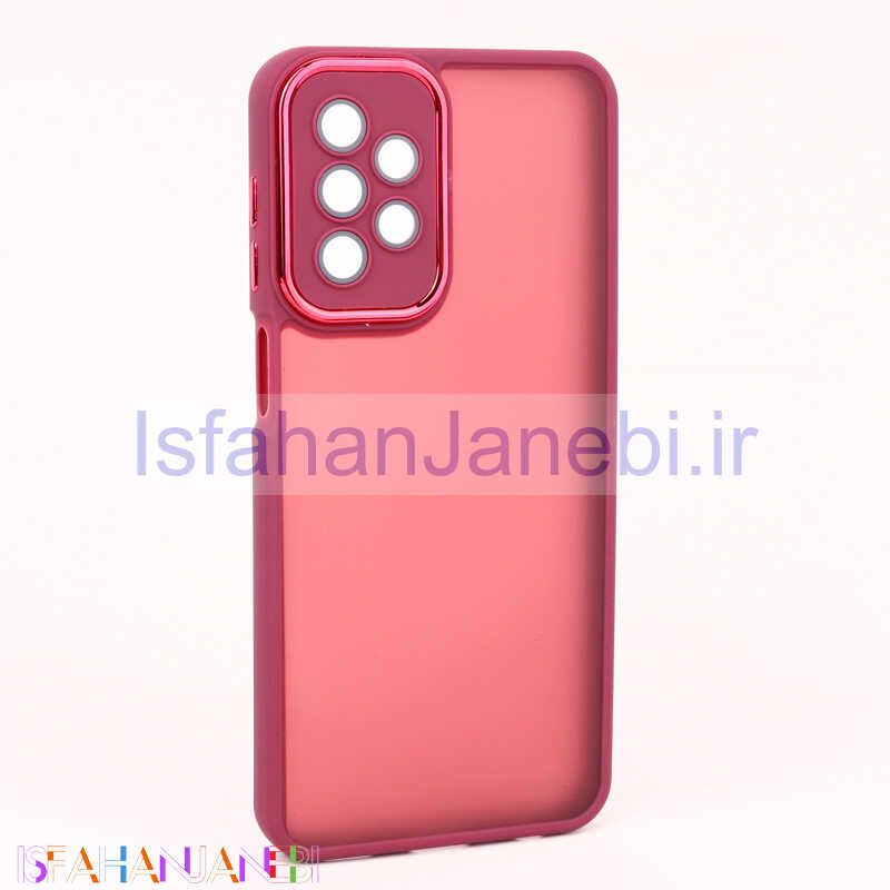 اصفهان جانبی-قاب PC متال ایرون مات محافظ لنزدار Samsung Galaxy A23