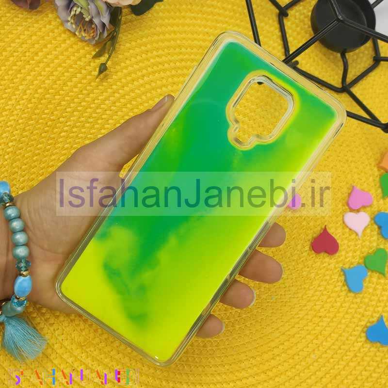 اصفهان جانبی-قاب آکواریومی شب رنگ Xiaomi Redmi Note 9s کد1