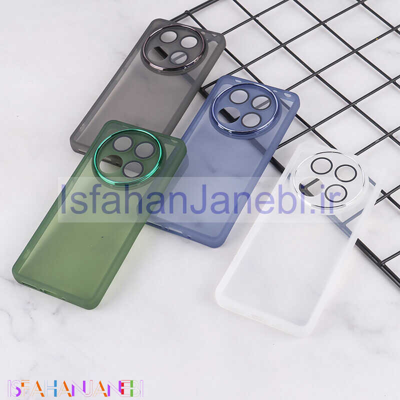 اصفهان جانبی-قاب Space شیائومی Redmi Note 14 Pro 4G دور محافظ متال محافظ لنزدار