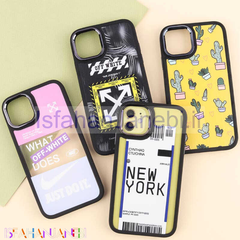 اصفهان جانبی-قاب PC متال ایرون طرح دار iPhone 11