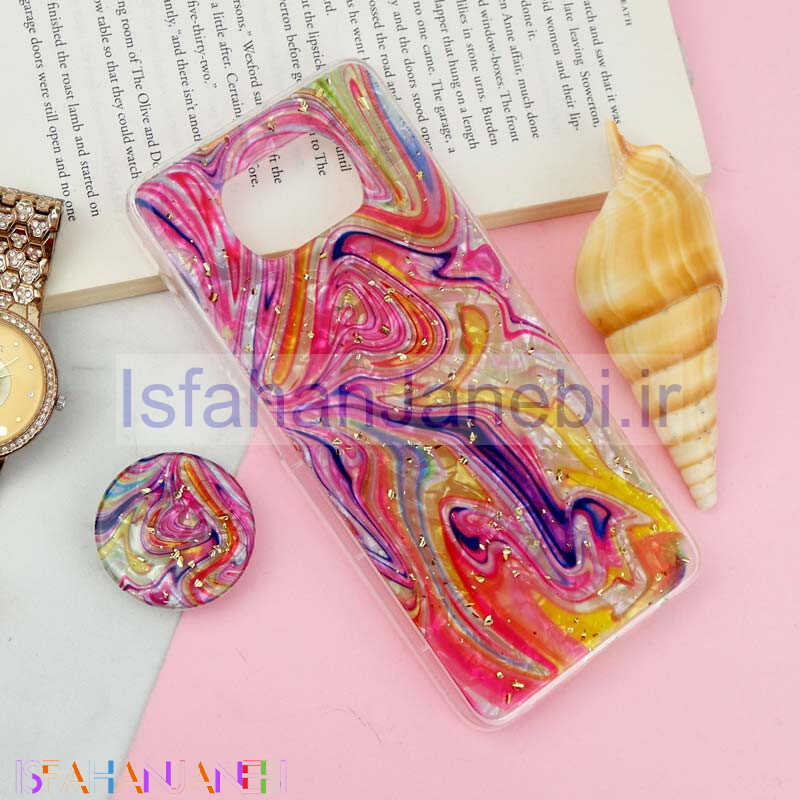 اصفهان جانبی-قاب طرحدار رزینی پاپ سوکت دار Xiaomi Poco X3