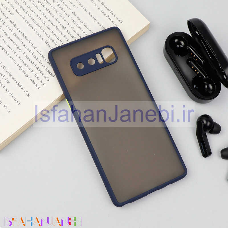 اصفهان جانبی-قاب PC مات محافظ لنز دار Samsung Note 8