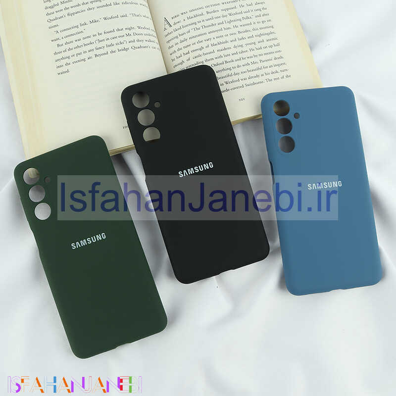 اصفهان جانبی-قاب سیلیکونی اصلی زیربسته سامسونگ Galaxy M54 محافظ لنزدار