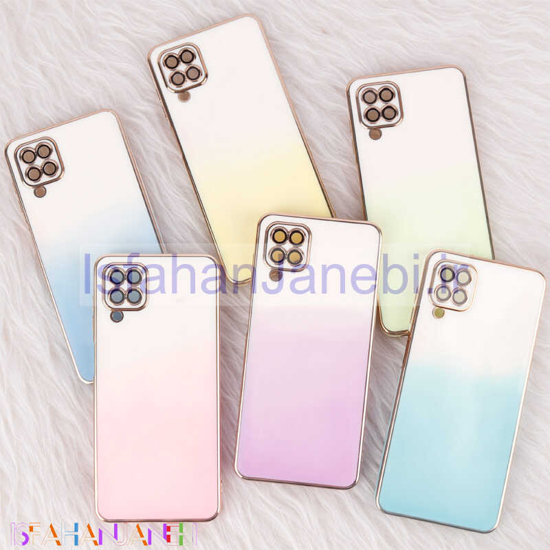 اصفهان جانبی-قاب My Case دو رنگ محافظ لنزدار Samsung Galaxy A12