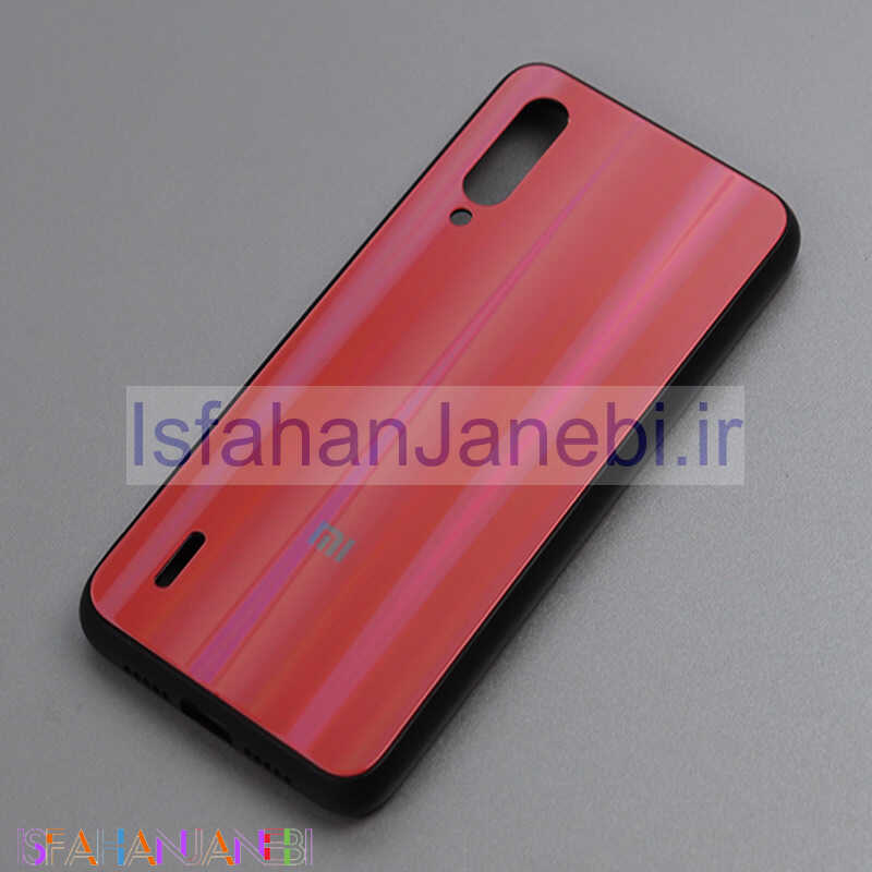 اصفهان جانبی-قاب لیزری پشت گلسی Xiaomi Mi 9 Lite کد6 سری B