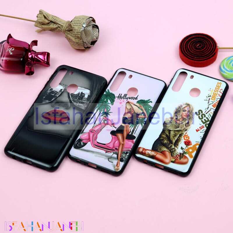 اصفهان جانبی-قاب فانتزی برجسته دخترانه سامسونگ A21 سری 2