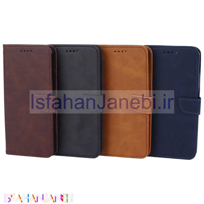 اصفهان جانبی-کیف چرمی مگنتی Xiaomi Redmi Note 12 Pro 5G