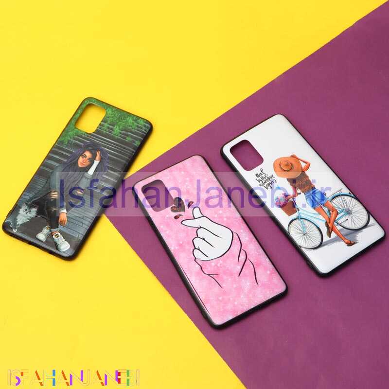 اصفهان جانبی-قاب فانتزی برجسته طرح دخترانه سامسونگ A51 سری H