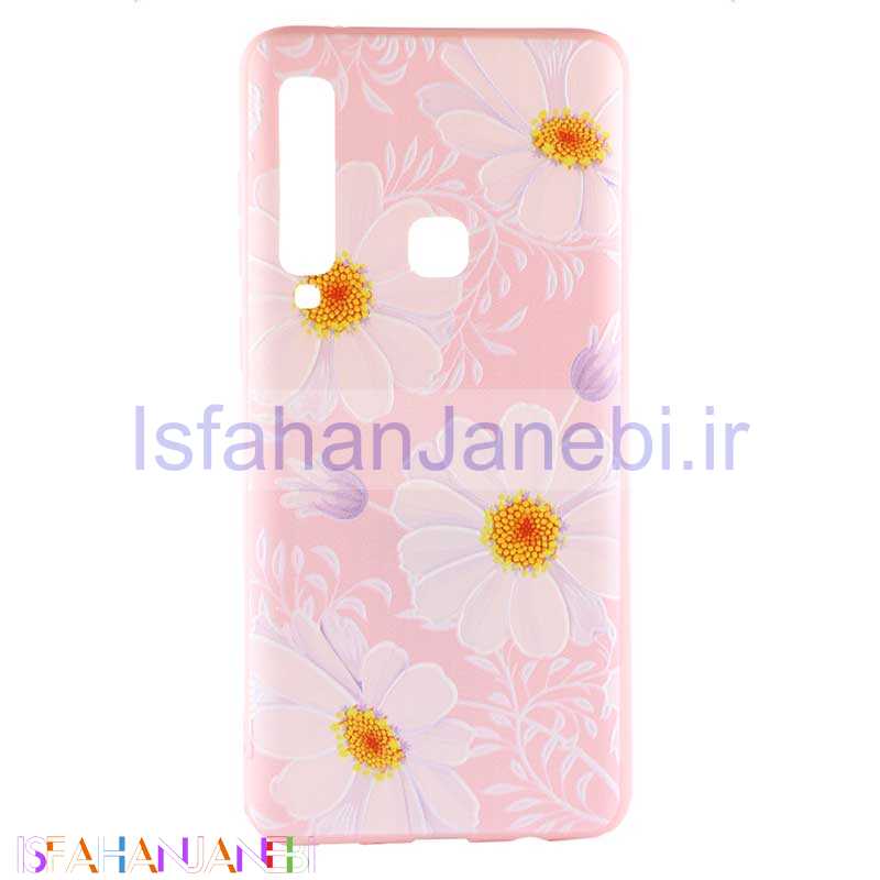 اصفهان جانبی-قاب فانتزی طرح دار صورتی کد4 سامسونگ Samsung A9 2018