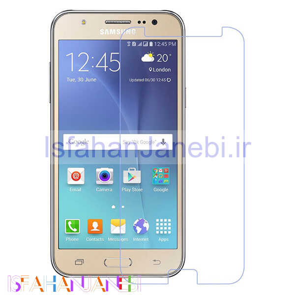 اصفهان جانبی-گلس شیشه ای Samsung J2 2016
