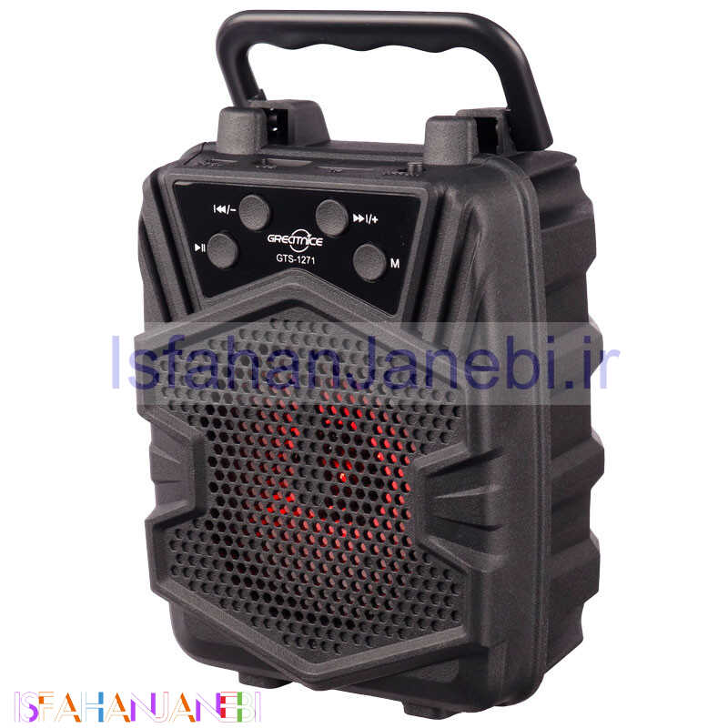 اصفهان جانبی-اسپیکر بلوتوثی رم و فلش خور Greatnice GTS-1271
