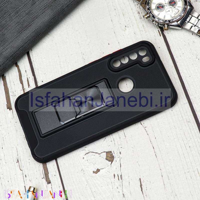 اصفهان جانبی-قاب محافظ لنزدار ضد ضربه هولدر کشویی مگنتی Xiaomi Redmi Note 8 مشکی