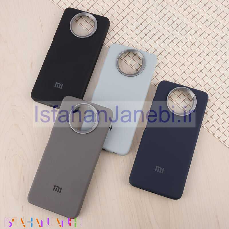 اصفهان جانبی-قاب چرمی ژله ای Leather شیائومی Poco X3 / X3 NFC / X3 Pro لوگودار