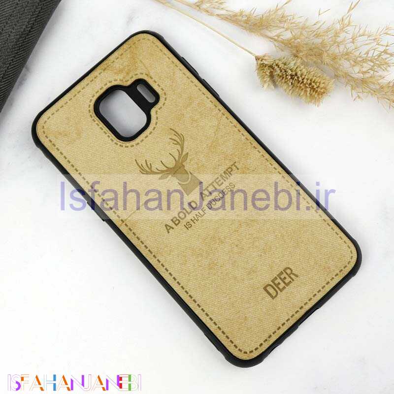 اصفهان جانبی-قاب چرمی طرح گوزن Samsung J2 Core