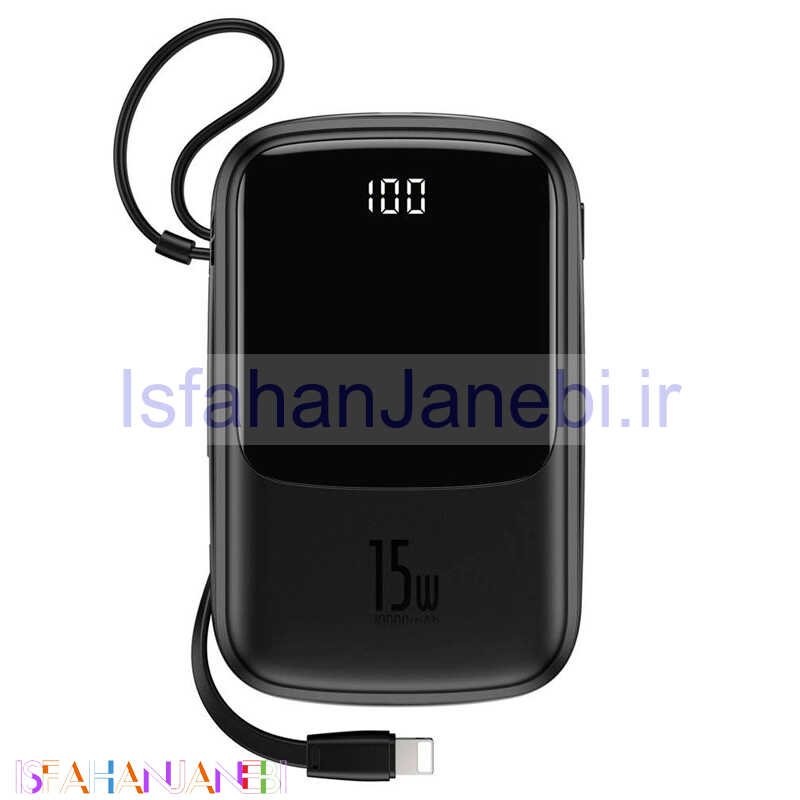 اصفهان جانبی-پاور بانک 10000 باسئوس Baseus Qpow PPQD-B QC3 15W
