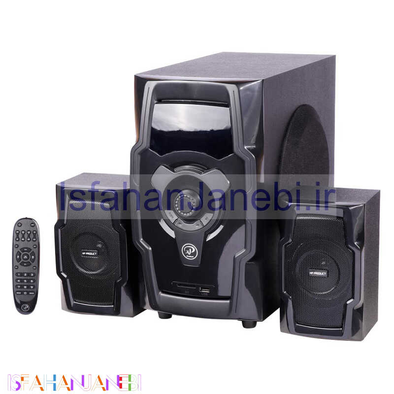اصفهان جانبی-اسپیکر بلوتوثی رم و فلش خور XP XP-AC702E + ریموت کنترل