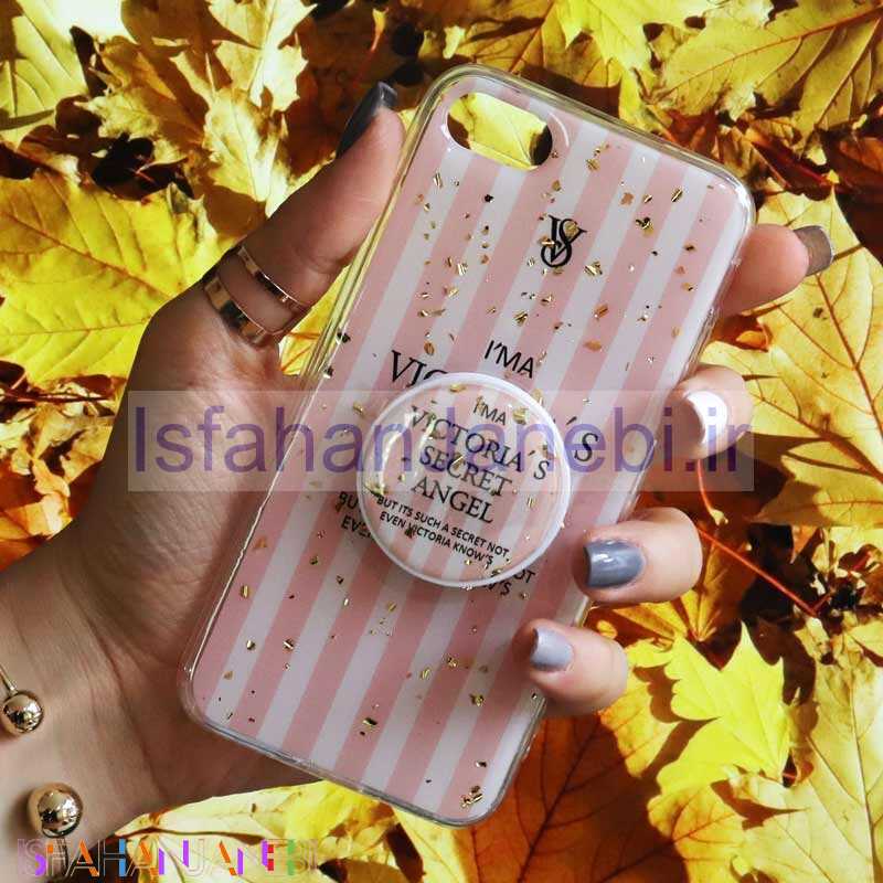 اصفهان جانبی-قاب رنگین کمانی پاپ سوکت دار خرچنگی کد1 آیفون 7/8