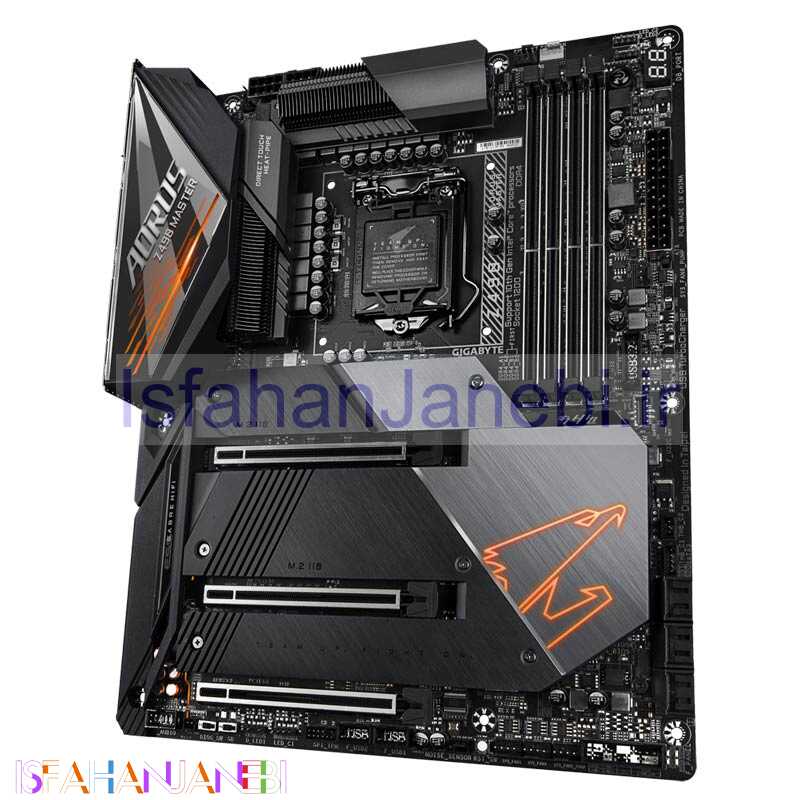 اصفهان جانبی-مادربرد گیگابایت AORUS Z490 MASTER rev. 1.x DDR4