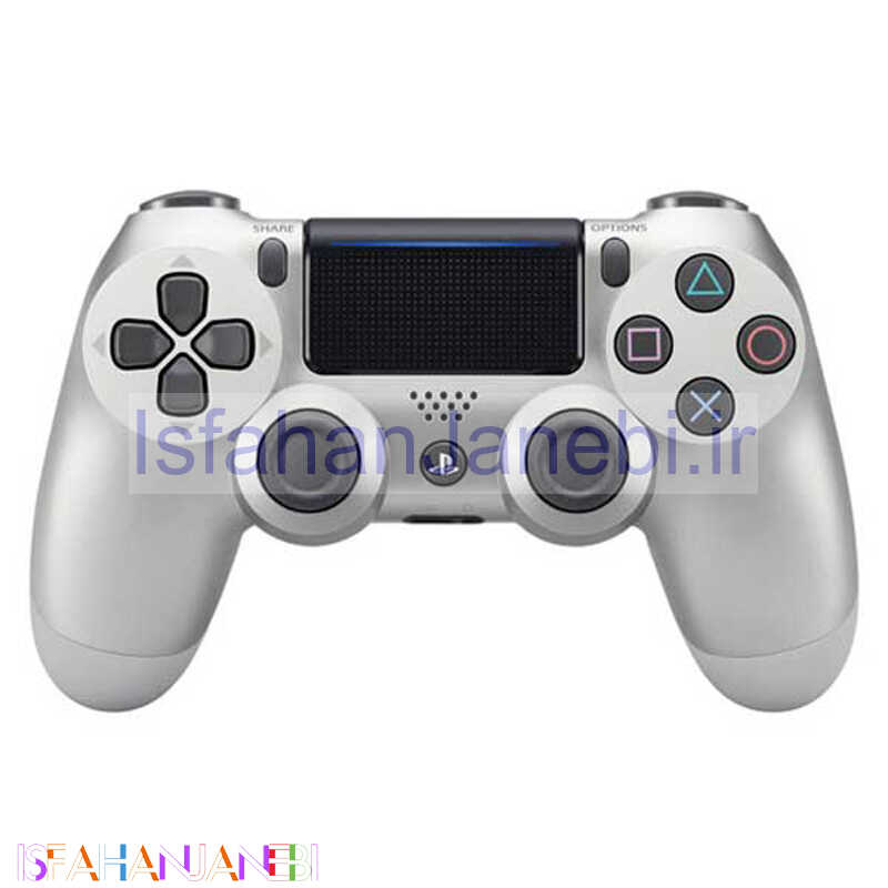 اصفهان جانبی-دسته بازی بی سیم SONY PlayStation 4 DualShock 4 High Copy نقره ای