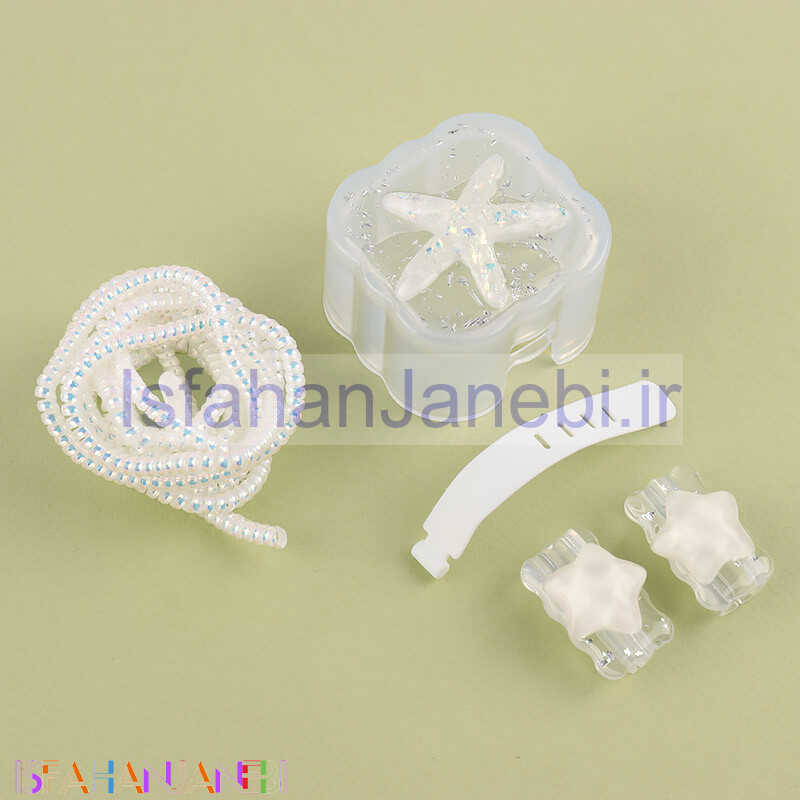 اصفهان جانبی-ست محافظ کابل و کلگی شارژر آیفون طرح ستاره دریایی